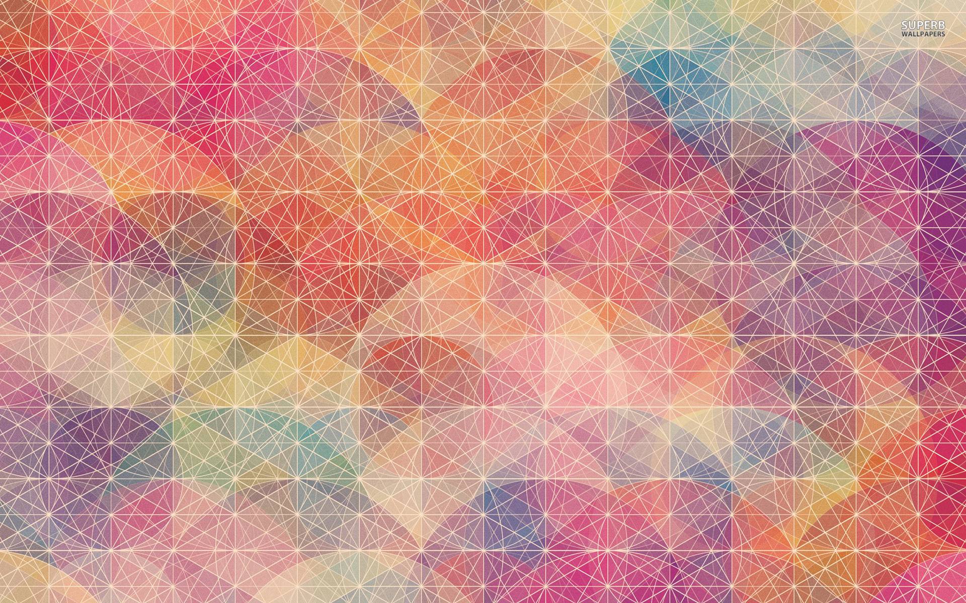 Circles and plain polygons wallpaper wallpaper - #