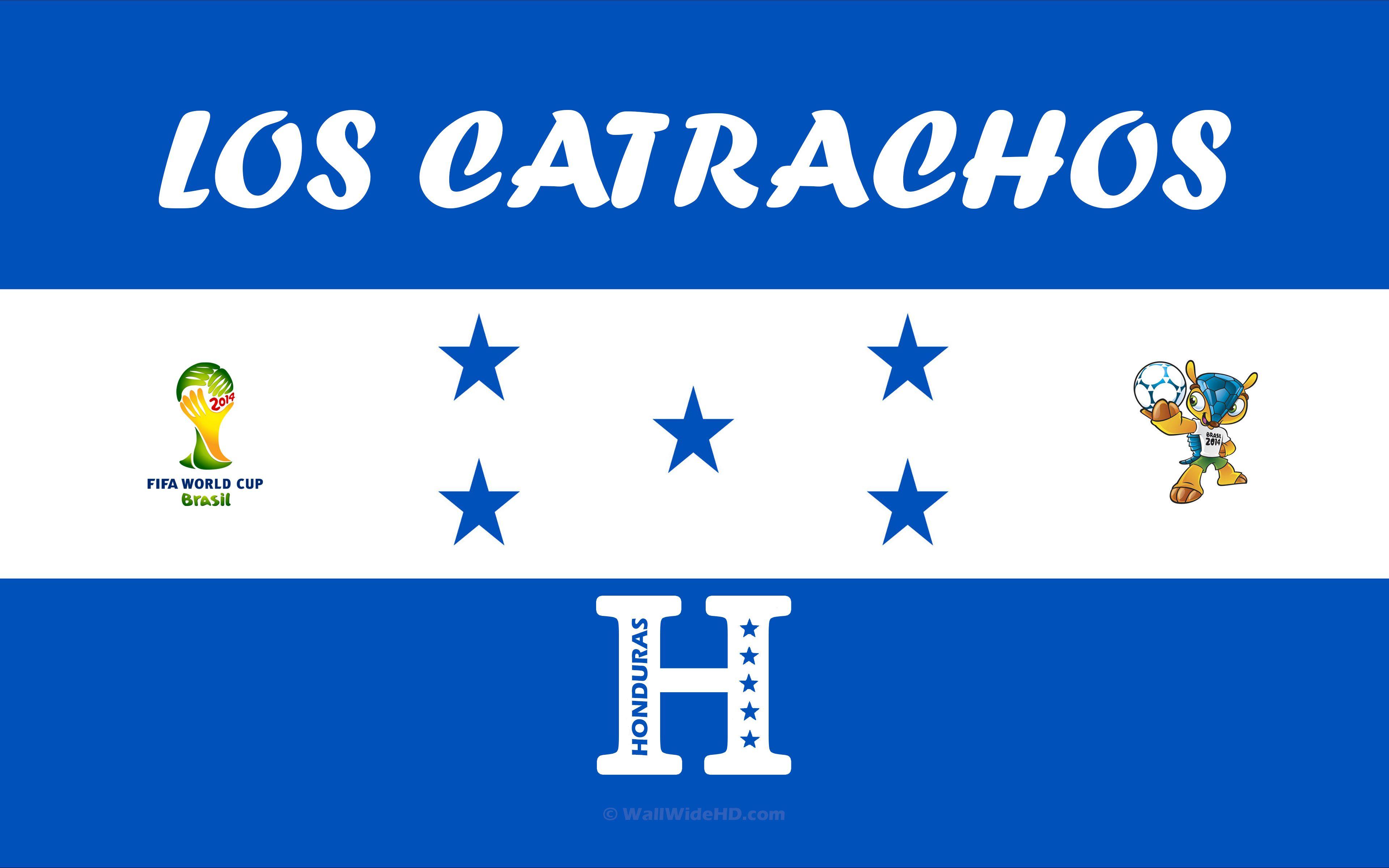 Los Catrachos 2014 Honduras Football Crest Logo World Cup