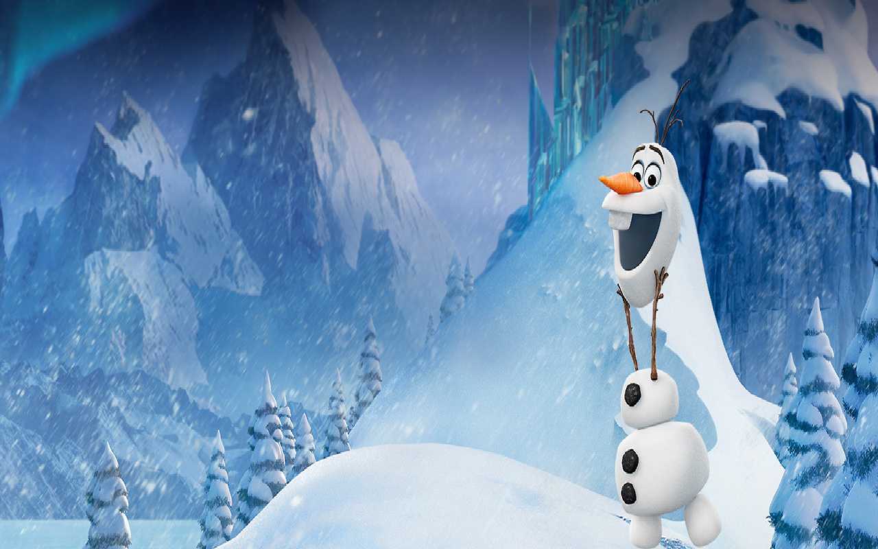 Wallpaper For > Frozen Olaf Wallpaper For iPad