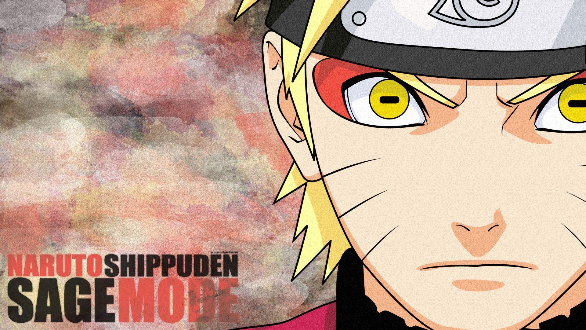 Naruto Bijuu Sage Mode Wallpaper. HD Wallpaper and Download Free