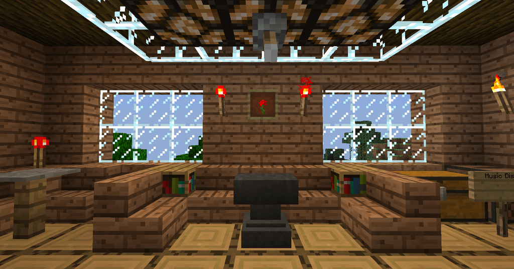 More Like Minecraft Tree House Living Room