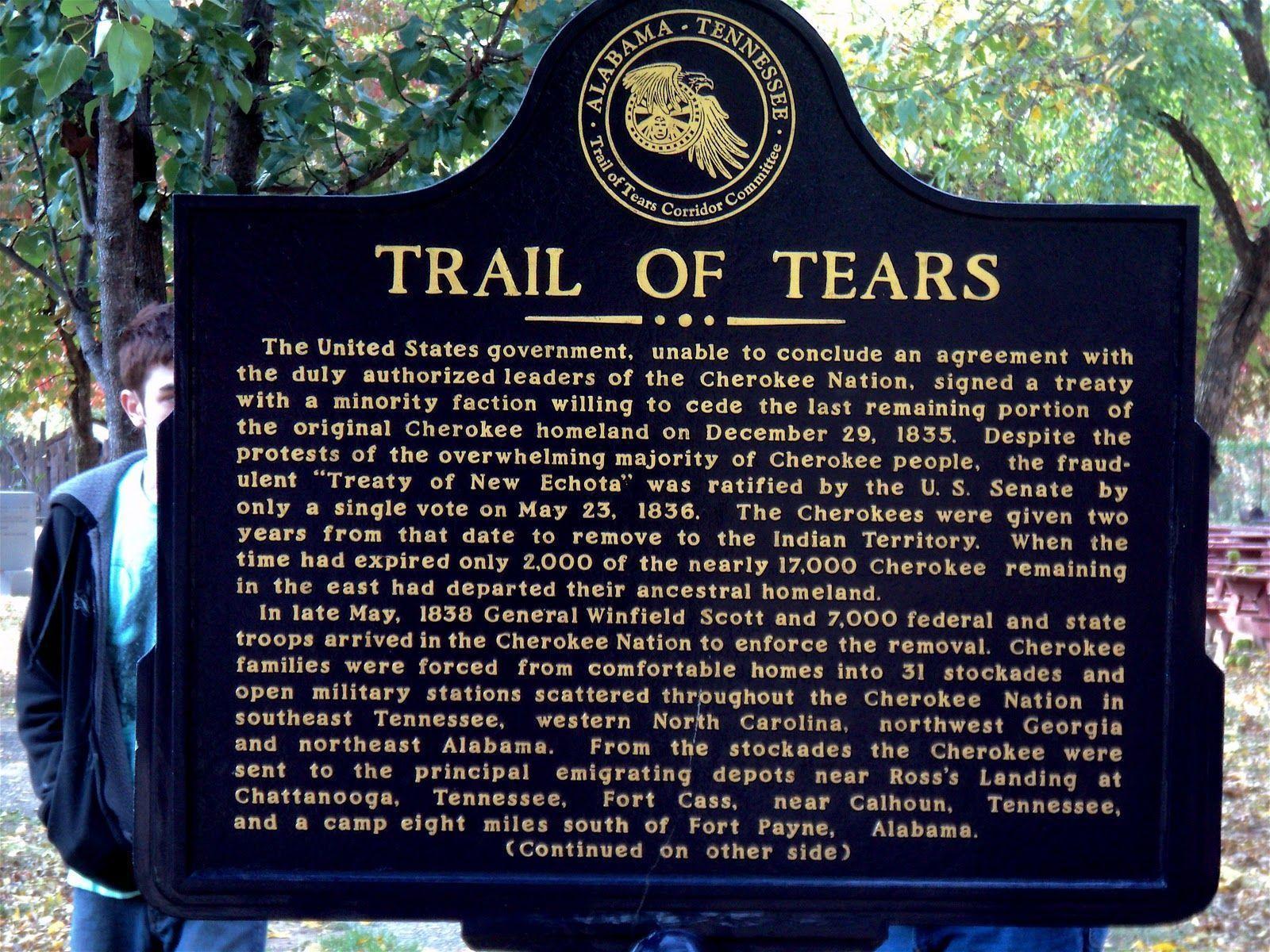 Journey to Excellence: Study America Saturday The Trail of Tears