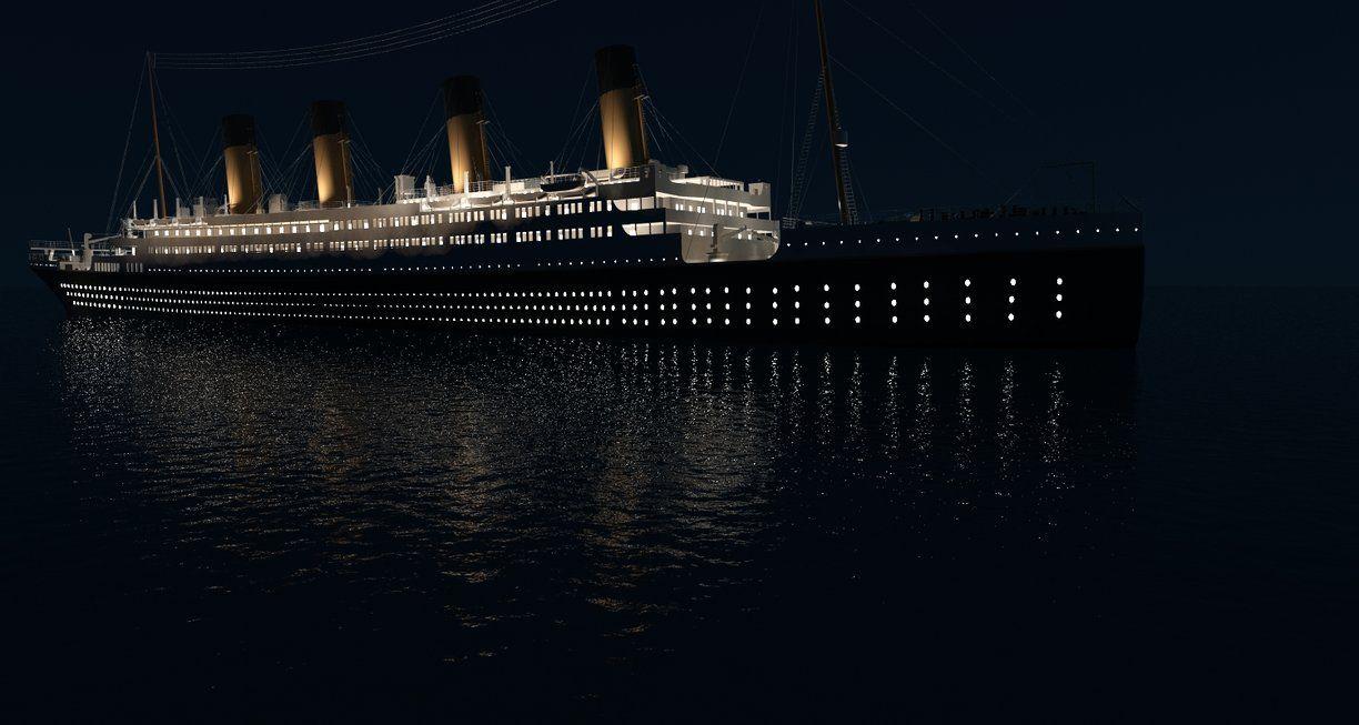 Titanic Sinking Wallpapers Wallpaper Cave