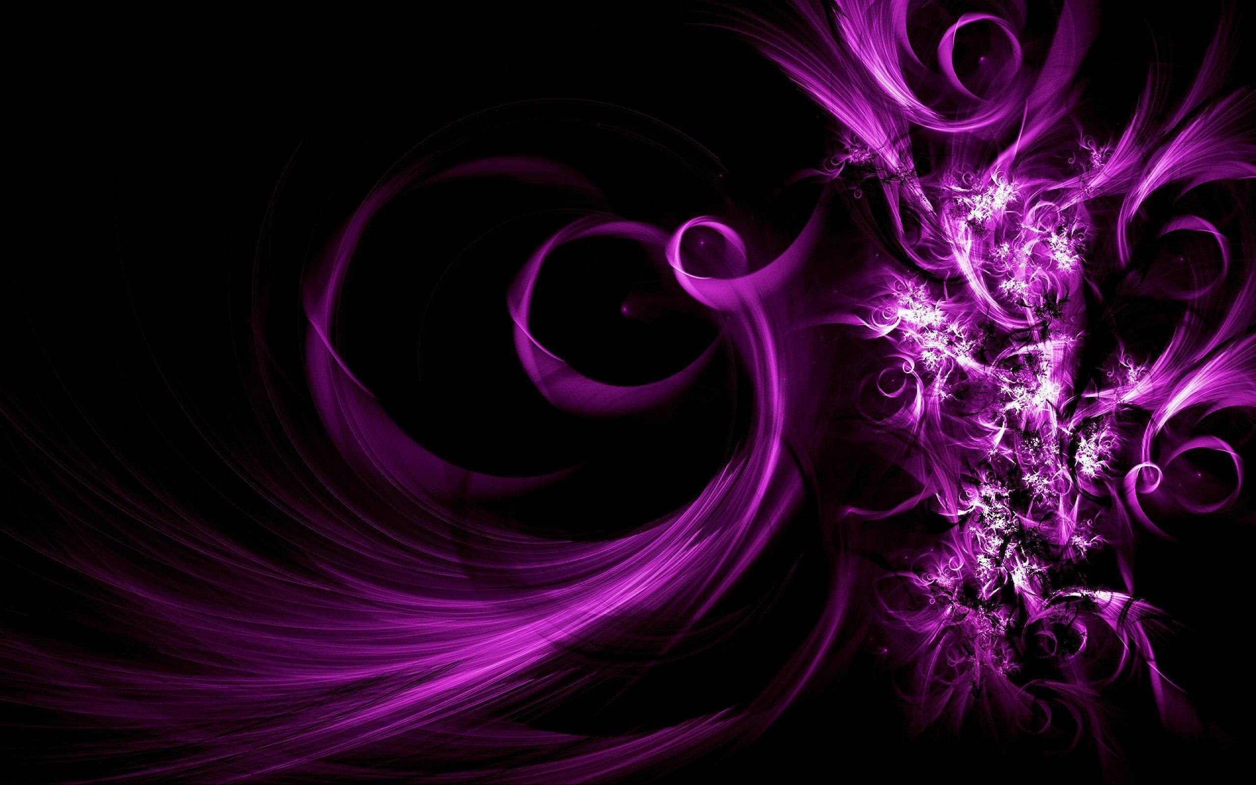 Purple Abstract Background Wallpaper