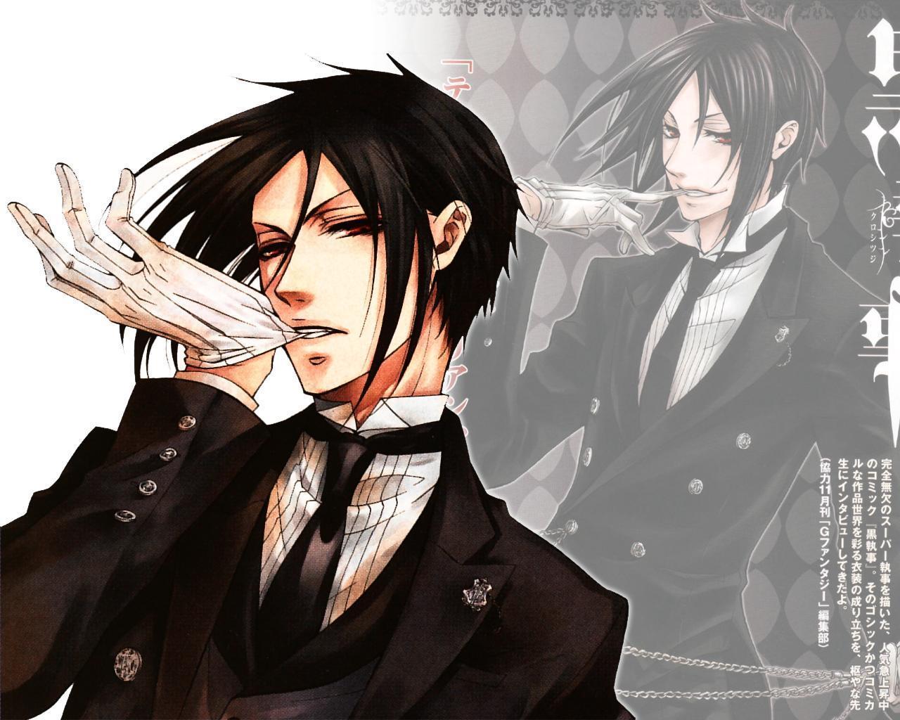 Black Butler Sebastian Wallpaper and Background