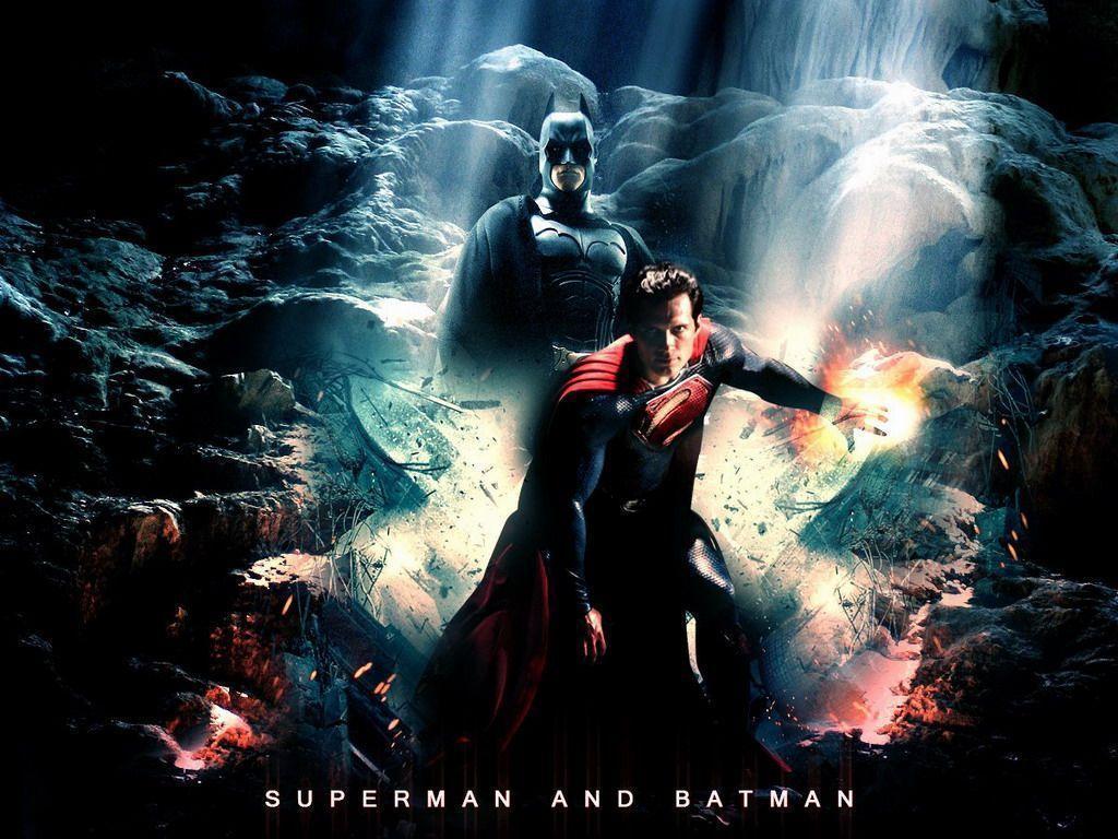 Superman & Batman of Steel Wallpaper