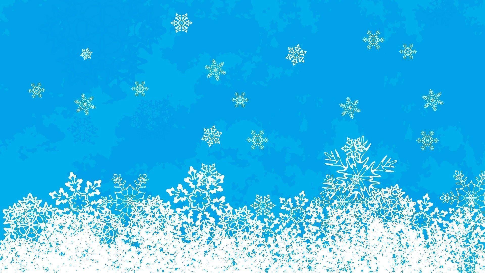 Snowflakes Vector Wallpaper Wide or HD