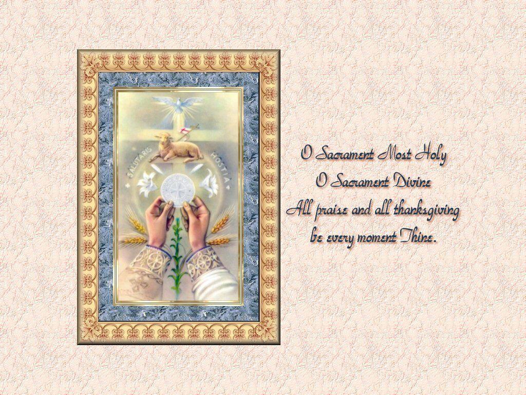 image For > Catholic Eucharist Wallpaper