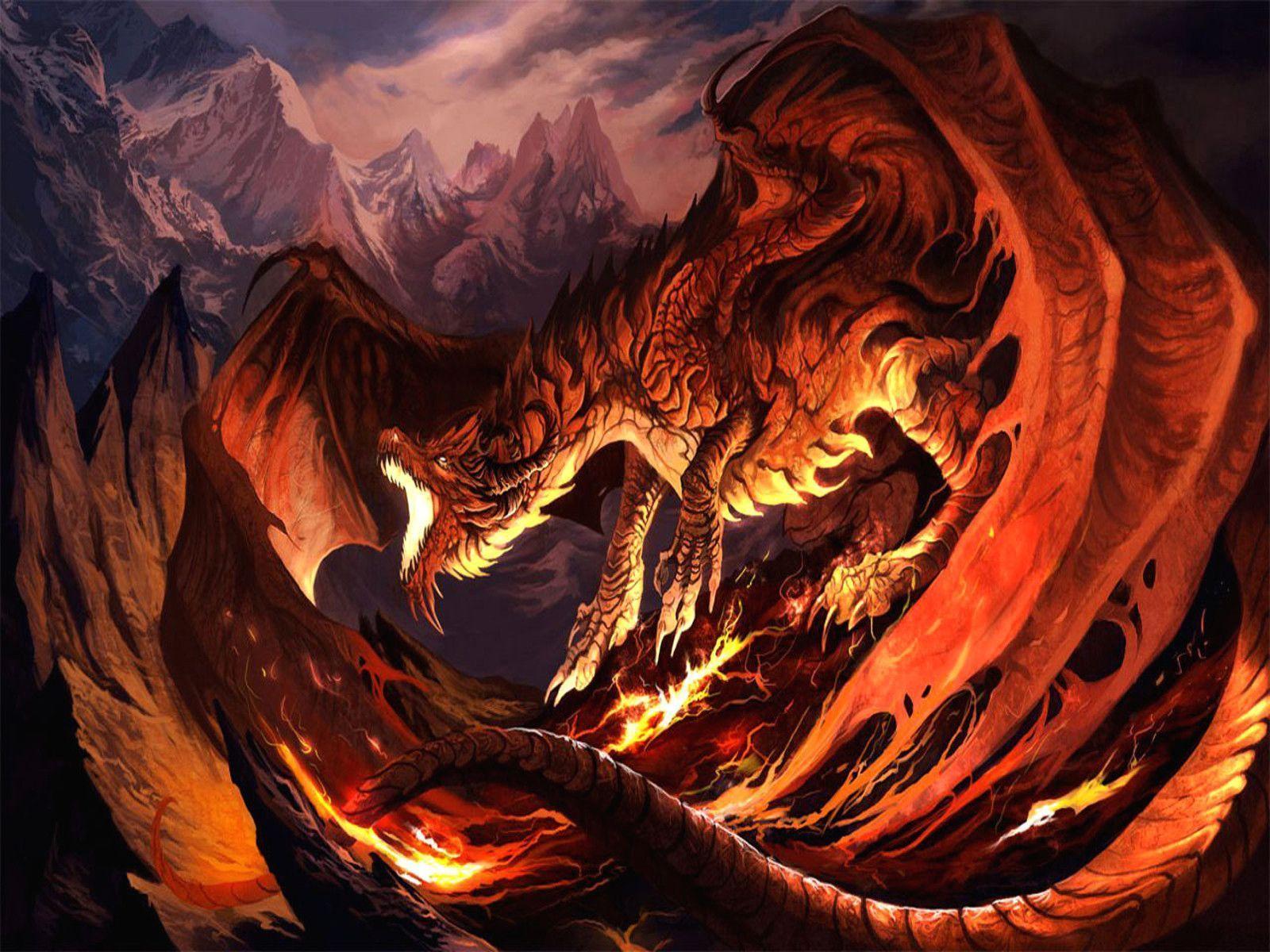 Dragon Background Wallpaper (2)