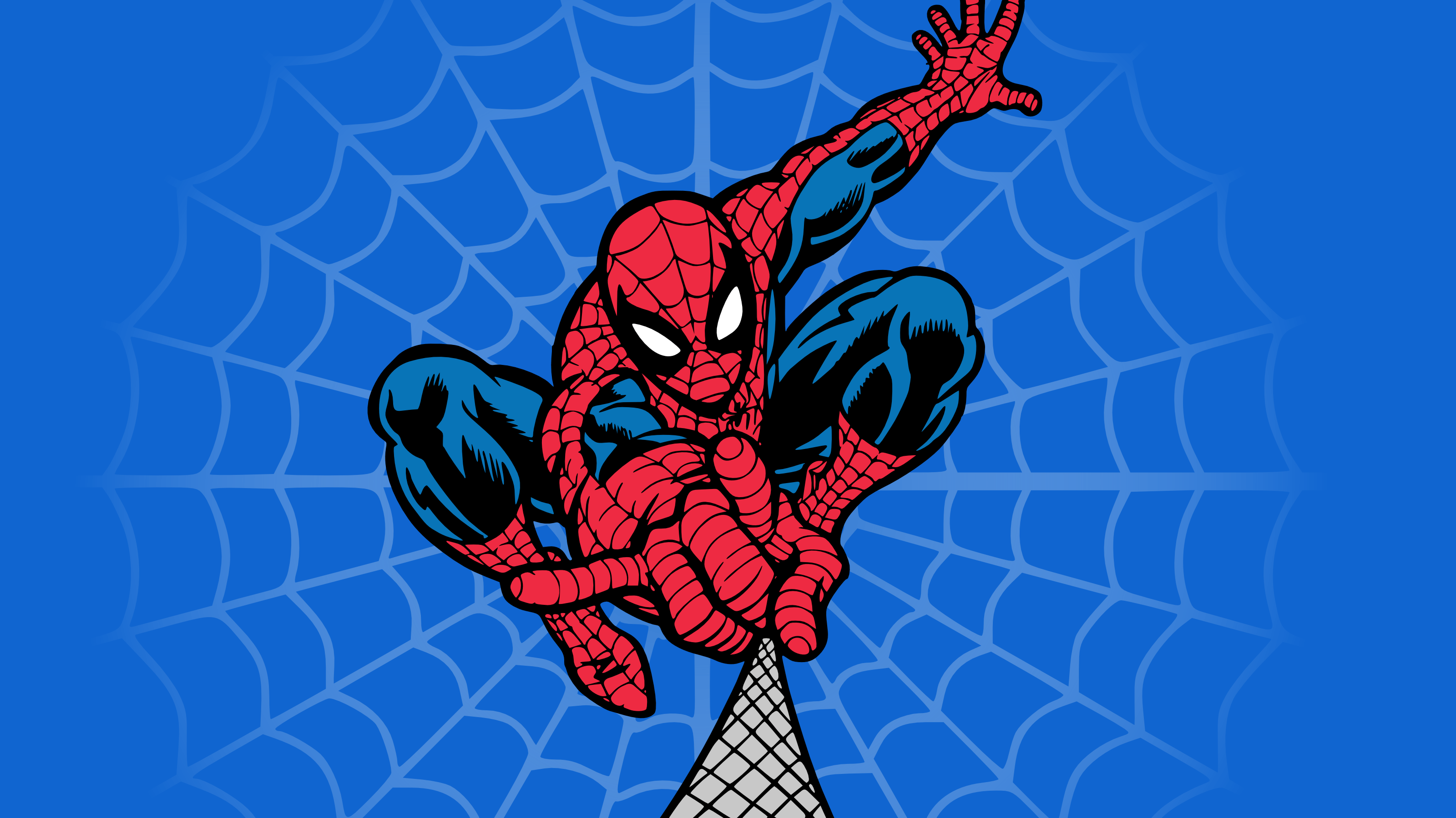 Wallpaper For > Classic Spiderman Wallpaper