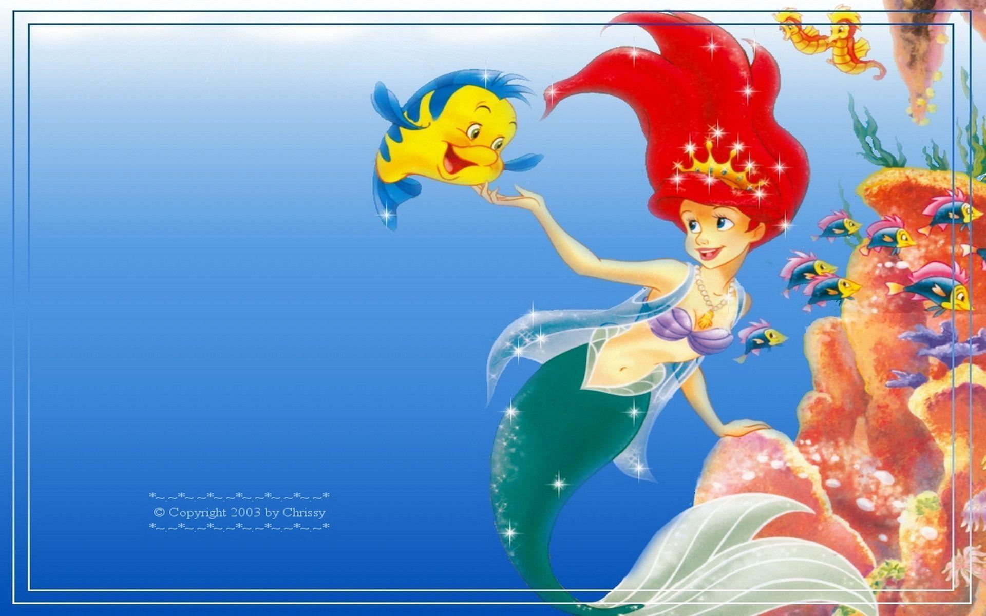 Princess Ariel The Little Mermaid Wallpaper. Foolhardi
