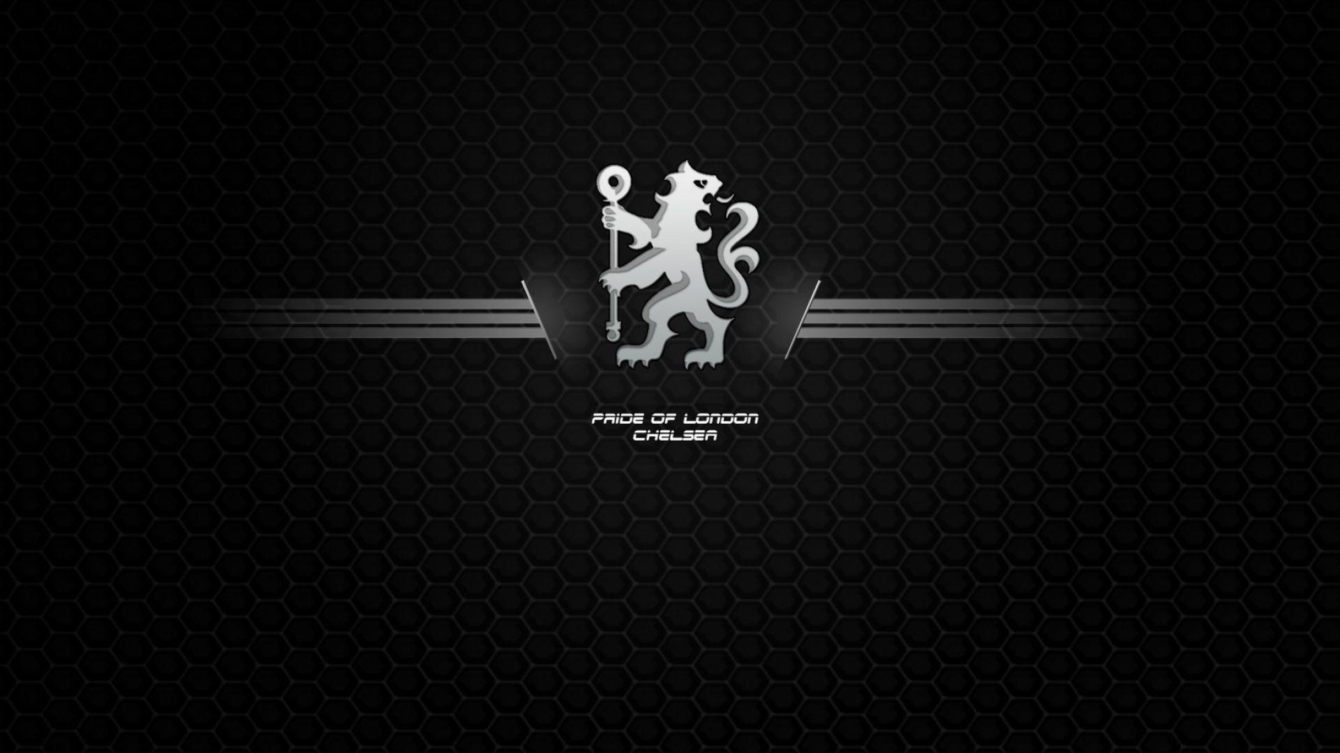 Chelsea Cool Carbon Logo Wallpaper Wide or HD