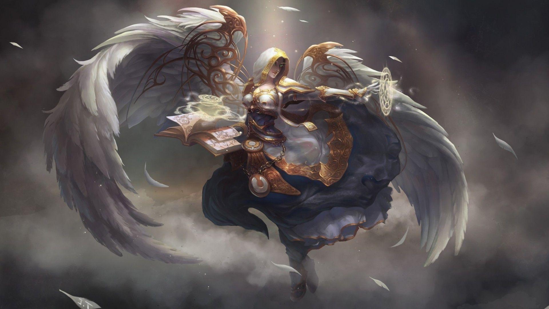 Angel priest of Warcraft Wallpaper #