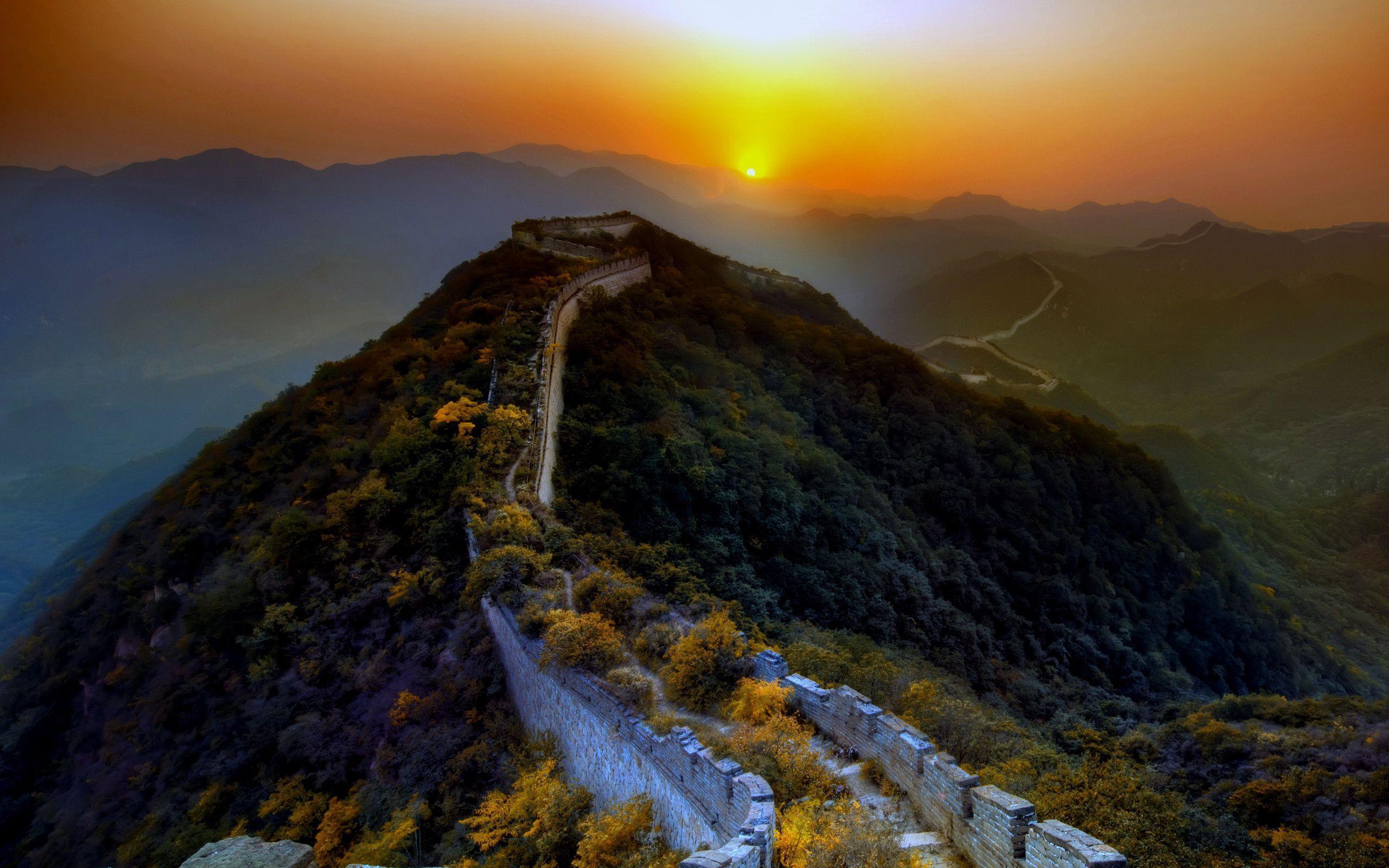 Great Wall, Beijing, China. HQ Wallpaper for PC