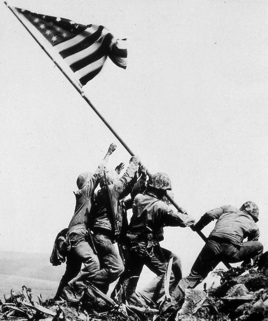 Iwo Jima Flag Raising Wallpaper