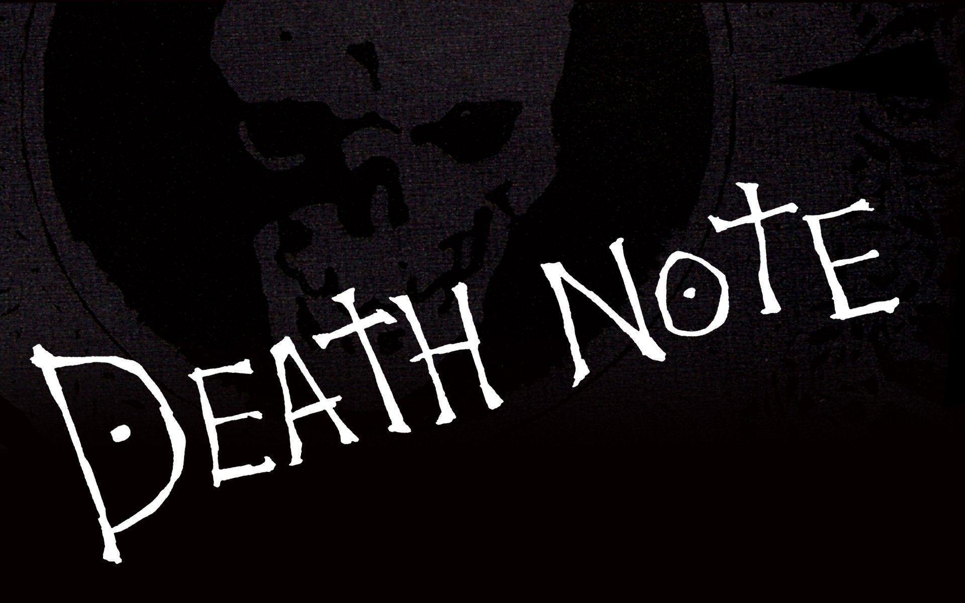 High definition Death Note wallpaper for your desktop
