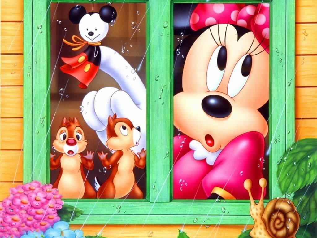 Wallpaper For > Mickey And Minnie Mouse Wallpaper HD