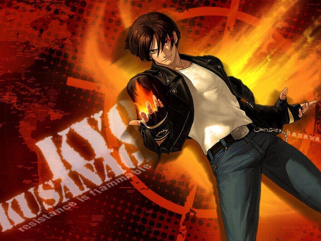 Kyo- resistence is flammable by hanawa King of Fighters
