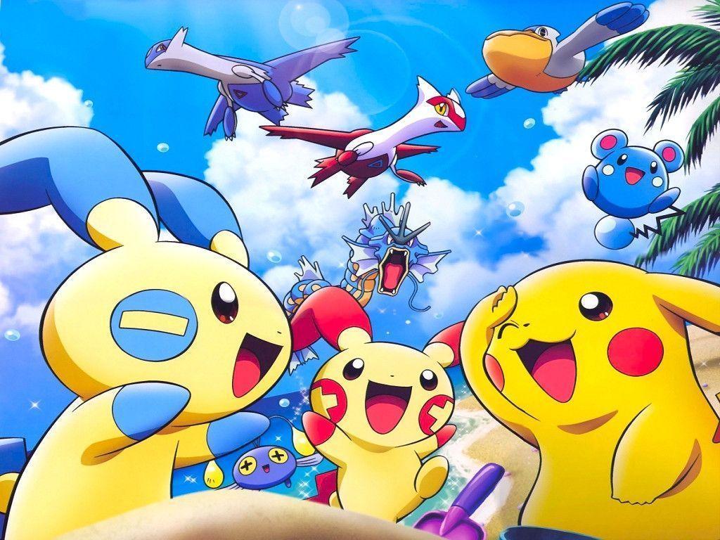 Wallpaper For > Cute Pokemon Wallpaper Pikachu