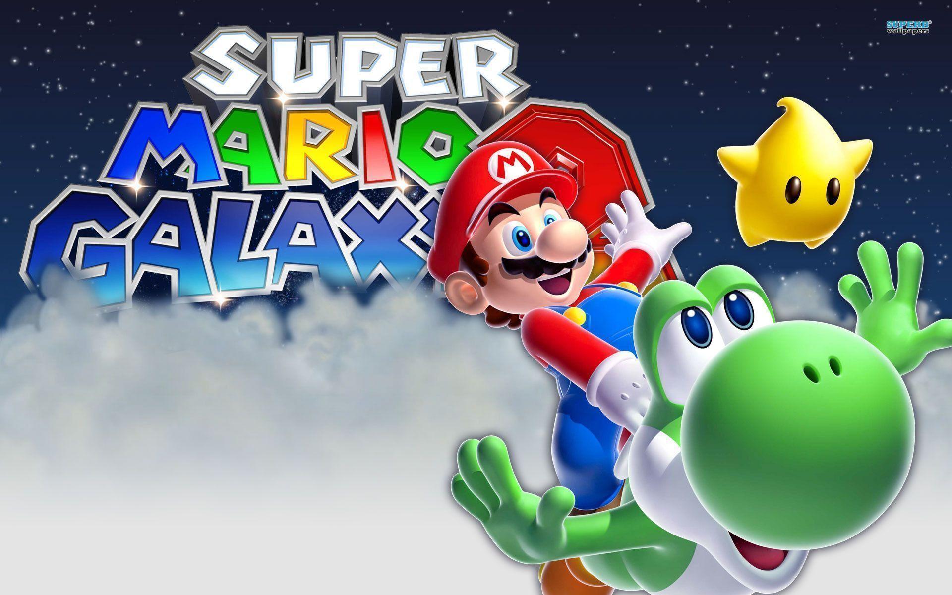 Super Mario Galaxy 2 Desktop Wallpaper