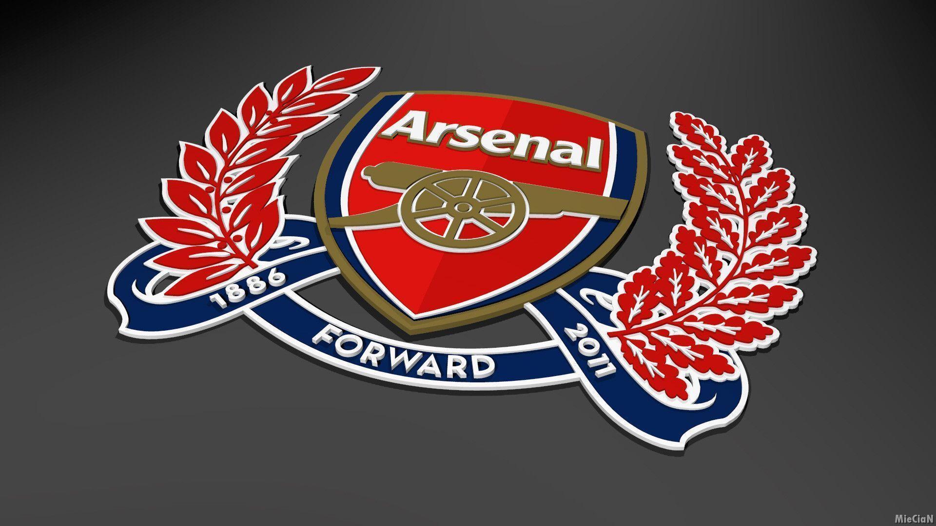 Arsenal Logo 3D Wallpaper