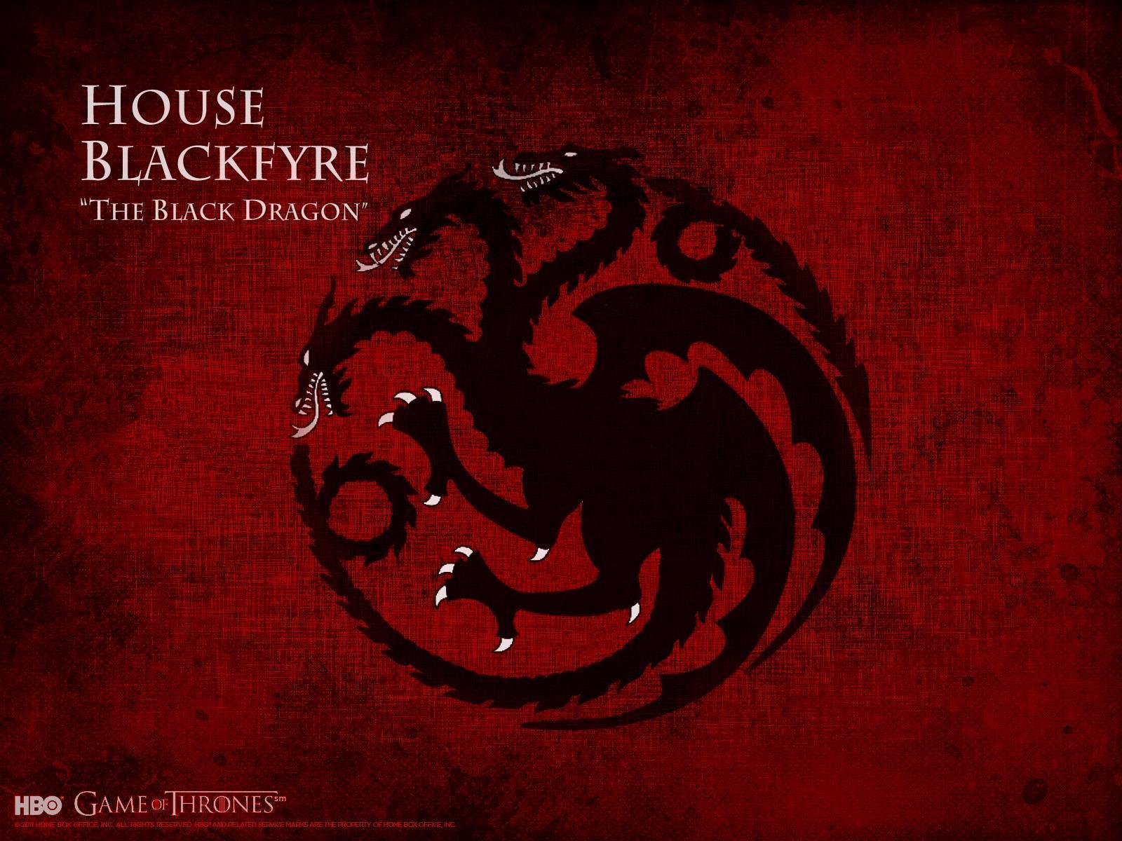 House Blackfyre of Thrones Wallpaper