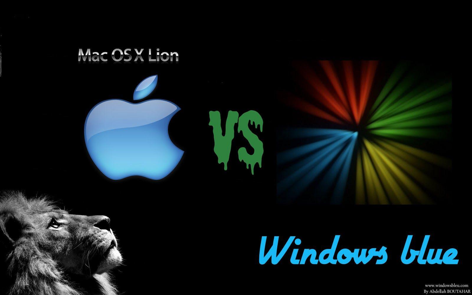 Pix For > Apple Vs Windows Wallpaper