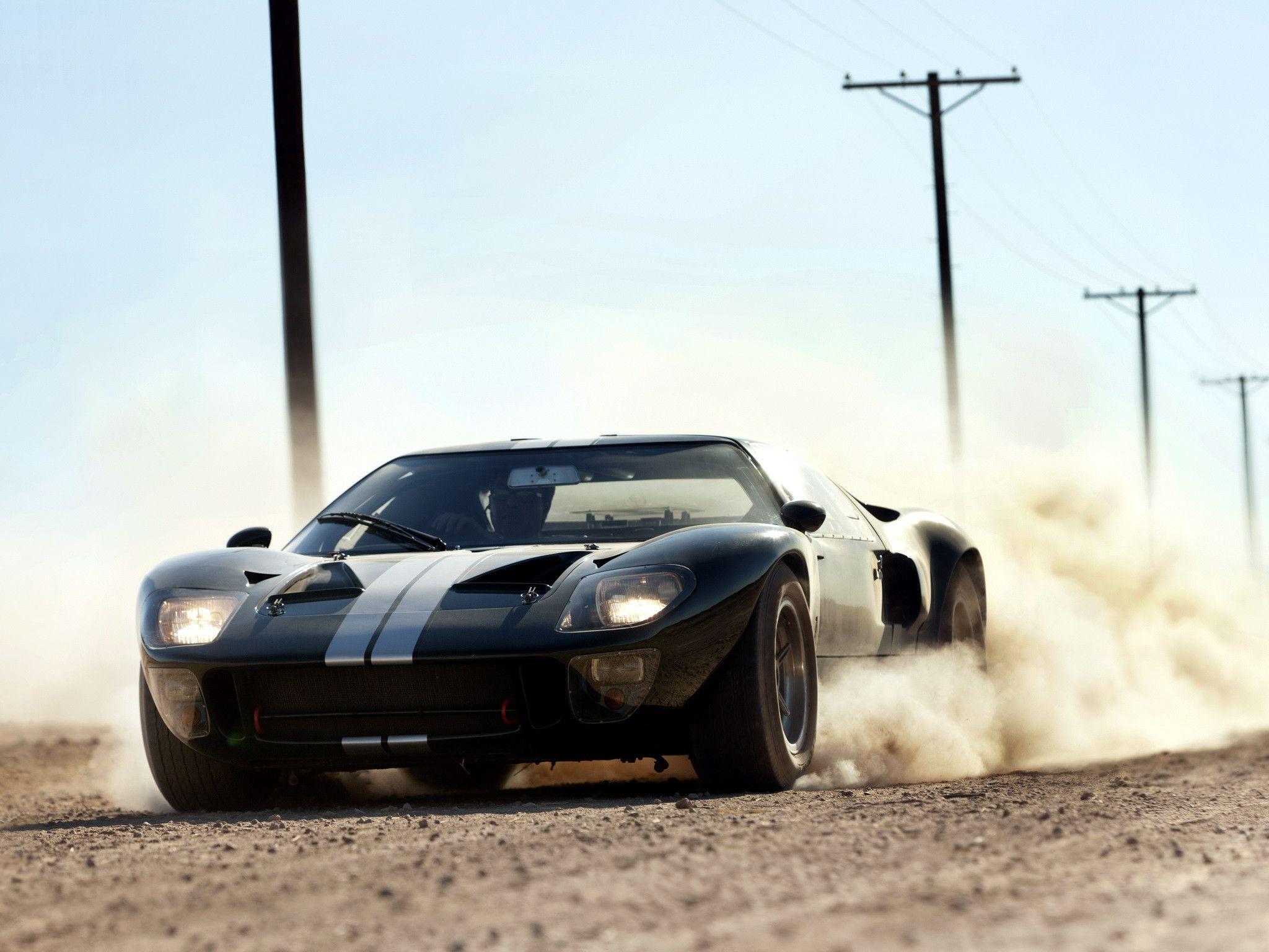 Ford GT40 MkII Supercar Race Racing Classic G T G Wallpaper