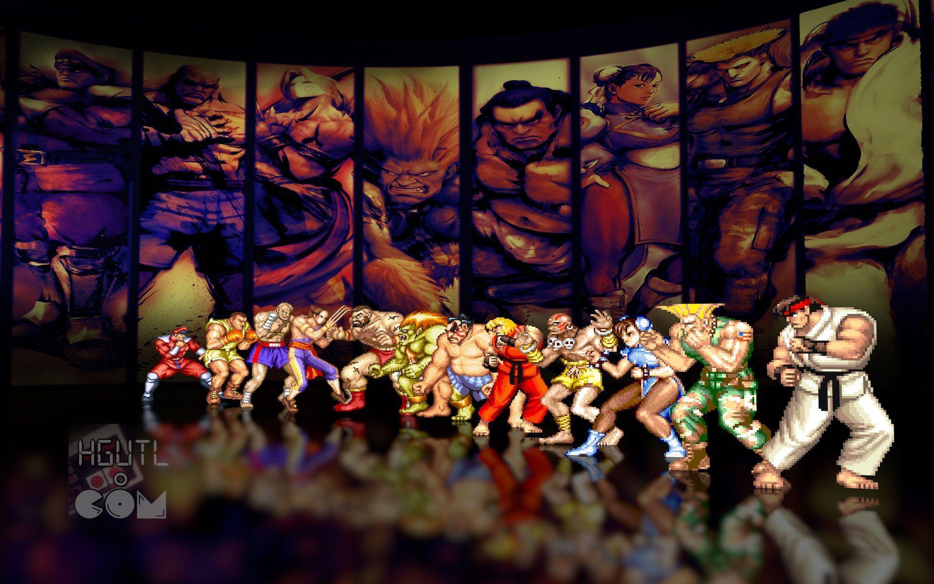 Street Fighter 2 Games Used To Look