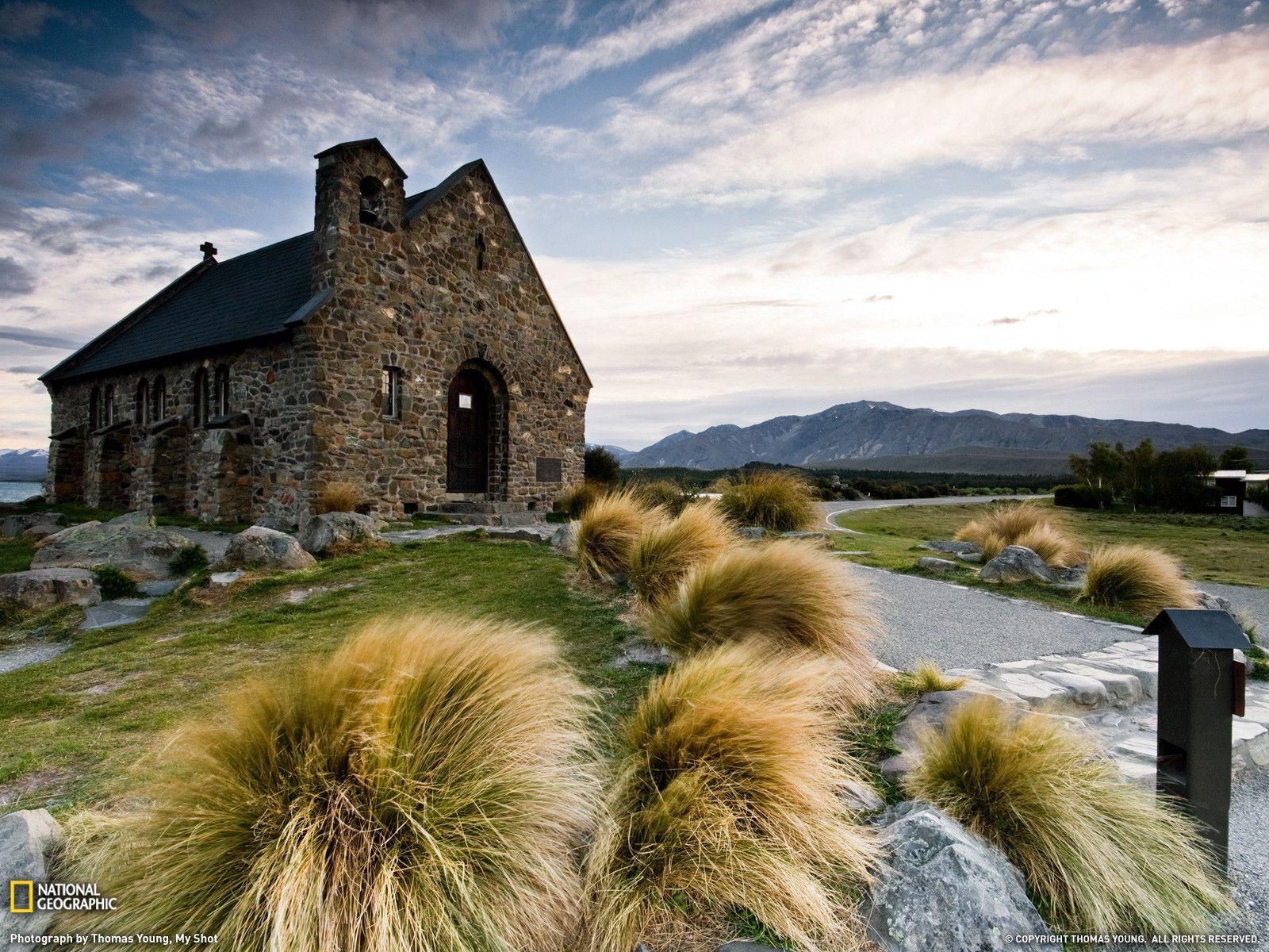 Church of the Good Shepherd Photo, New Zealand Wallpaper