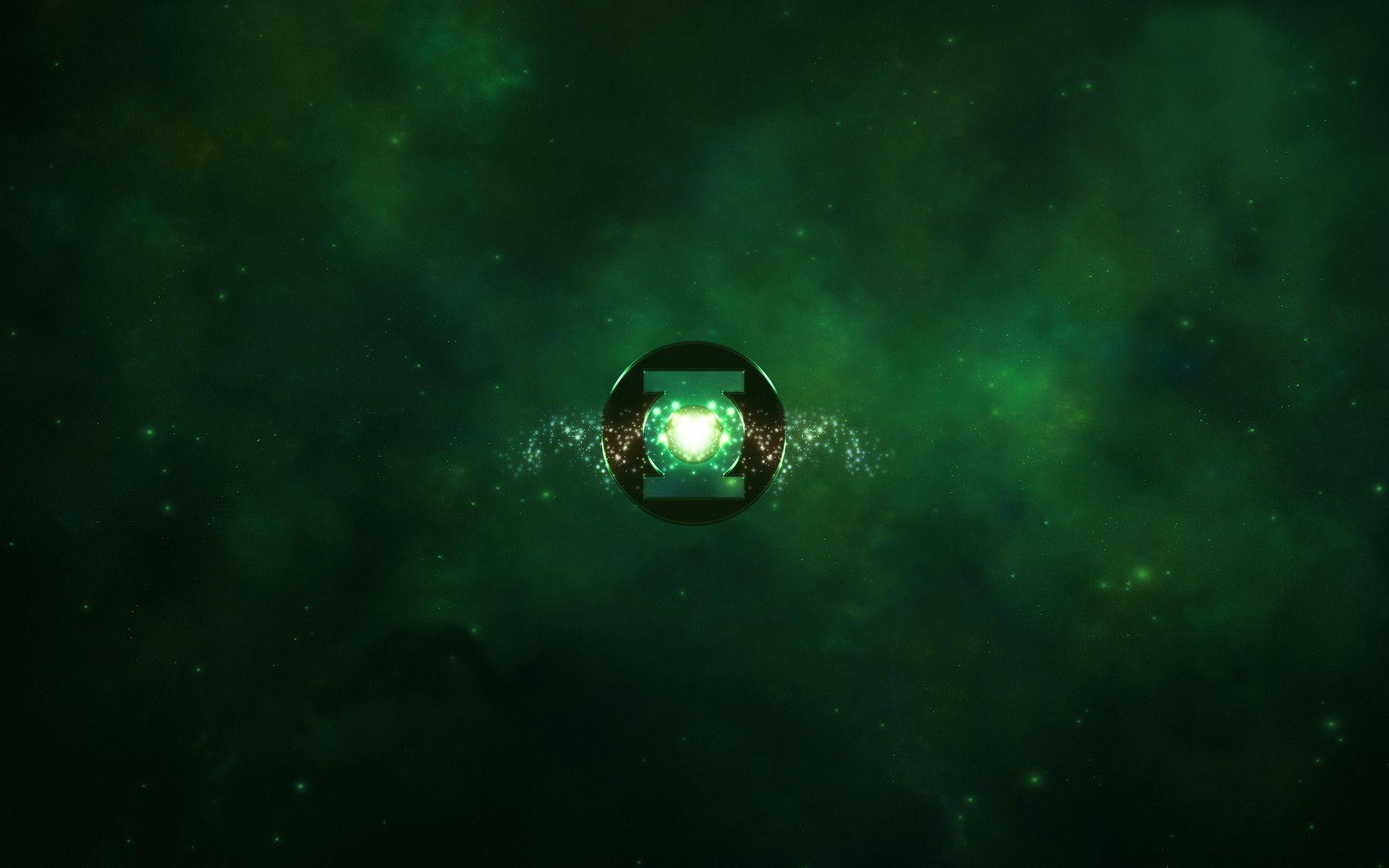 Green Lantern logo HD wallpaper