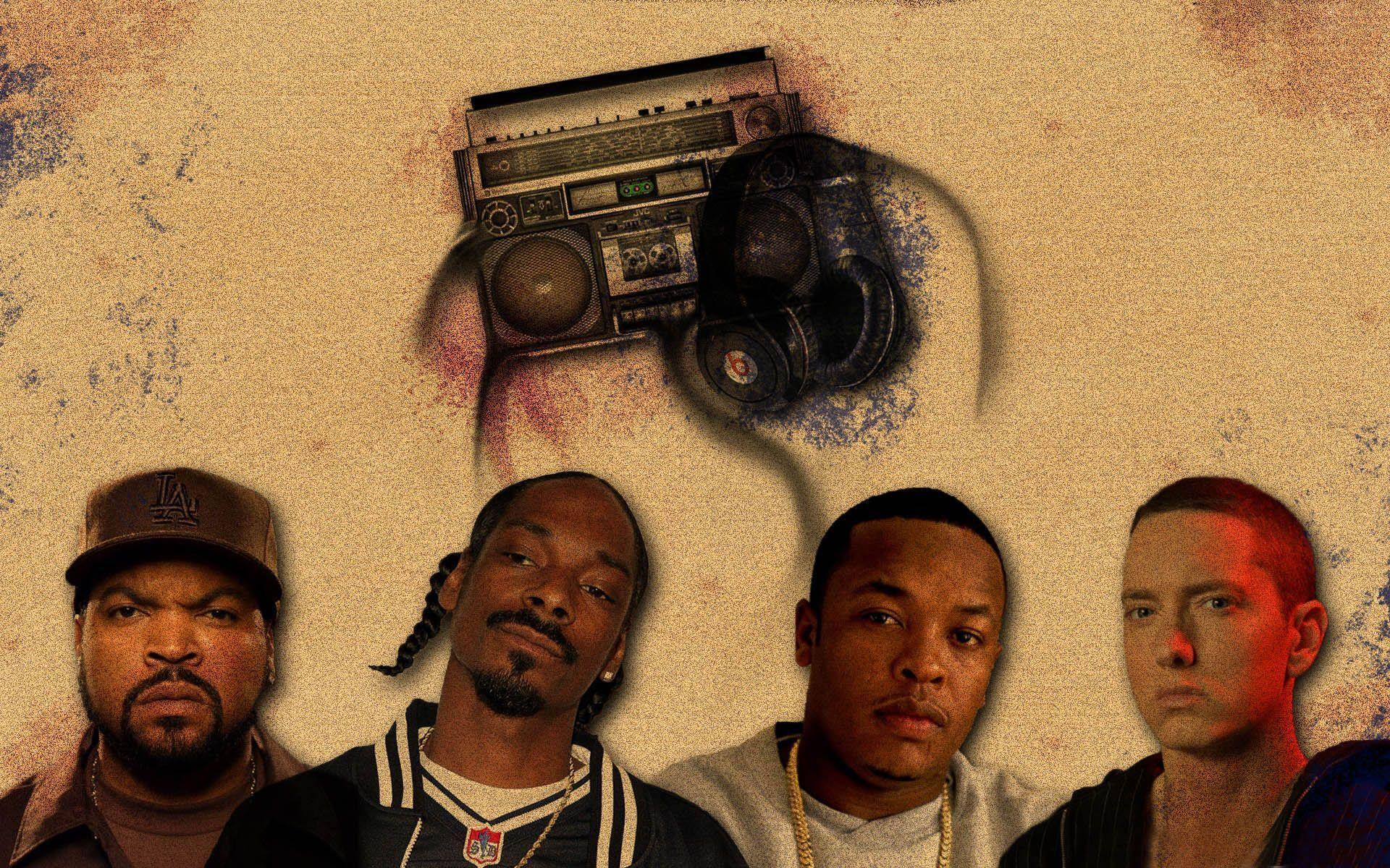 Ice Cube, Snoop Dogg, Dr. Dre, Eminem Wallpaper Wide or HD. Male