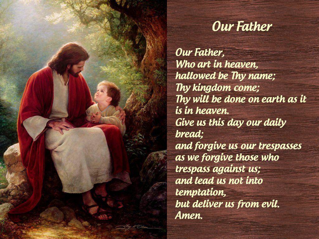 image For > Our Father Who Art In Heaven Wallpaper