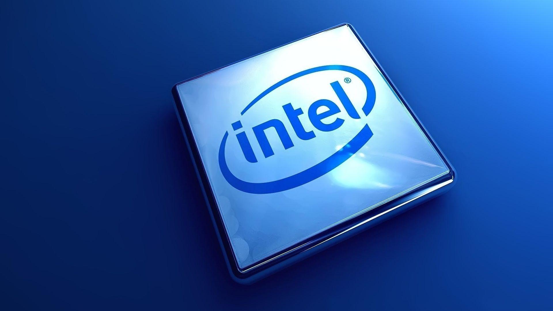 Intel Logo 3D wallpaper