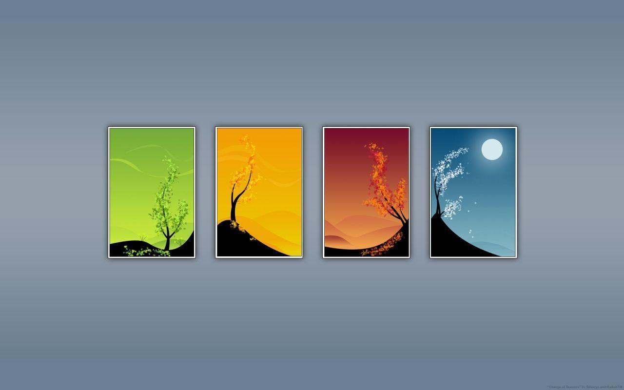 Pastel Color Seasons Windows 8 Wallpaper. Windows 8 Seasons