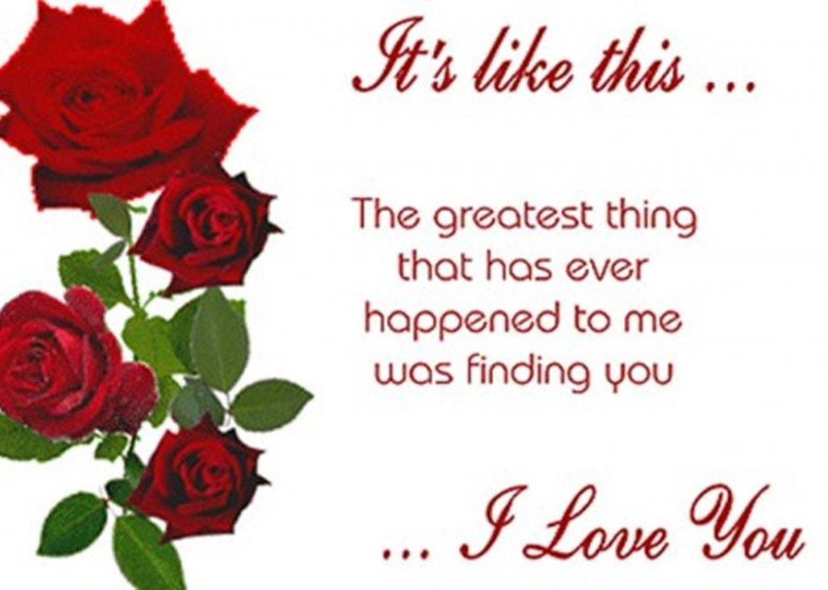 I Love You Quotes for Him Romantic Wallpaper I Love You Quotes