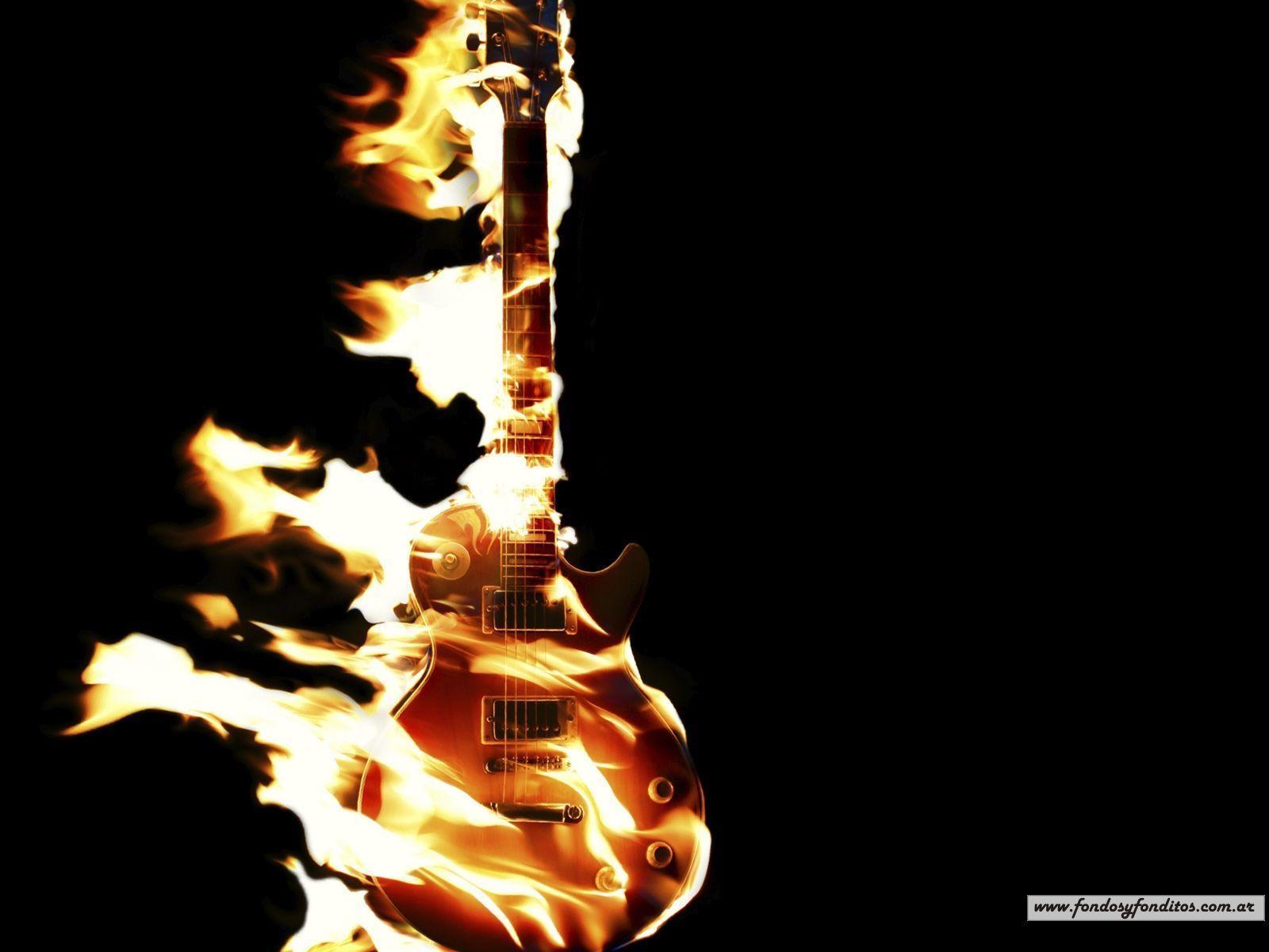 Wallpaper Gibson Les Paul Guitar. Free Download Wallpaper