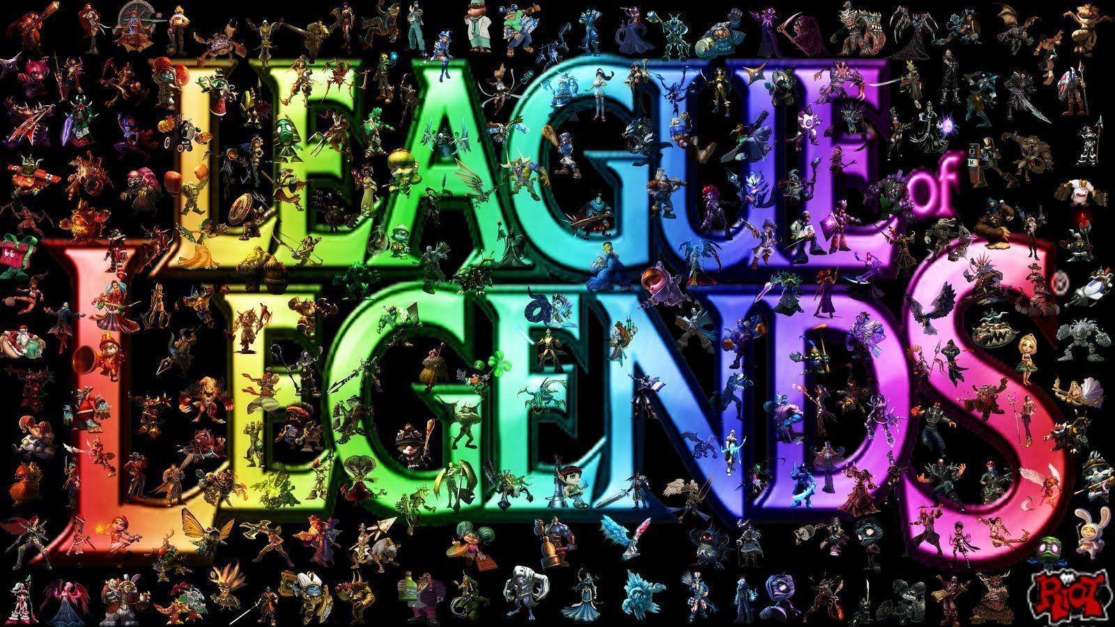 Every Champion in League of Legends Wallpaper Background