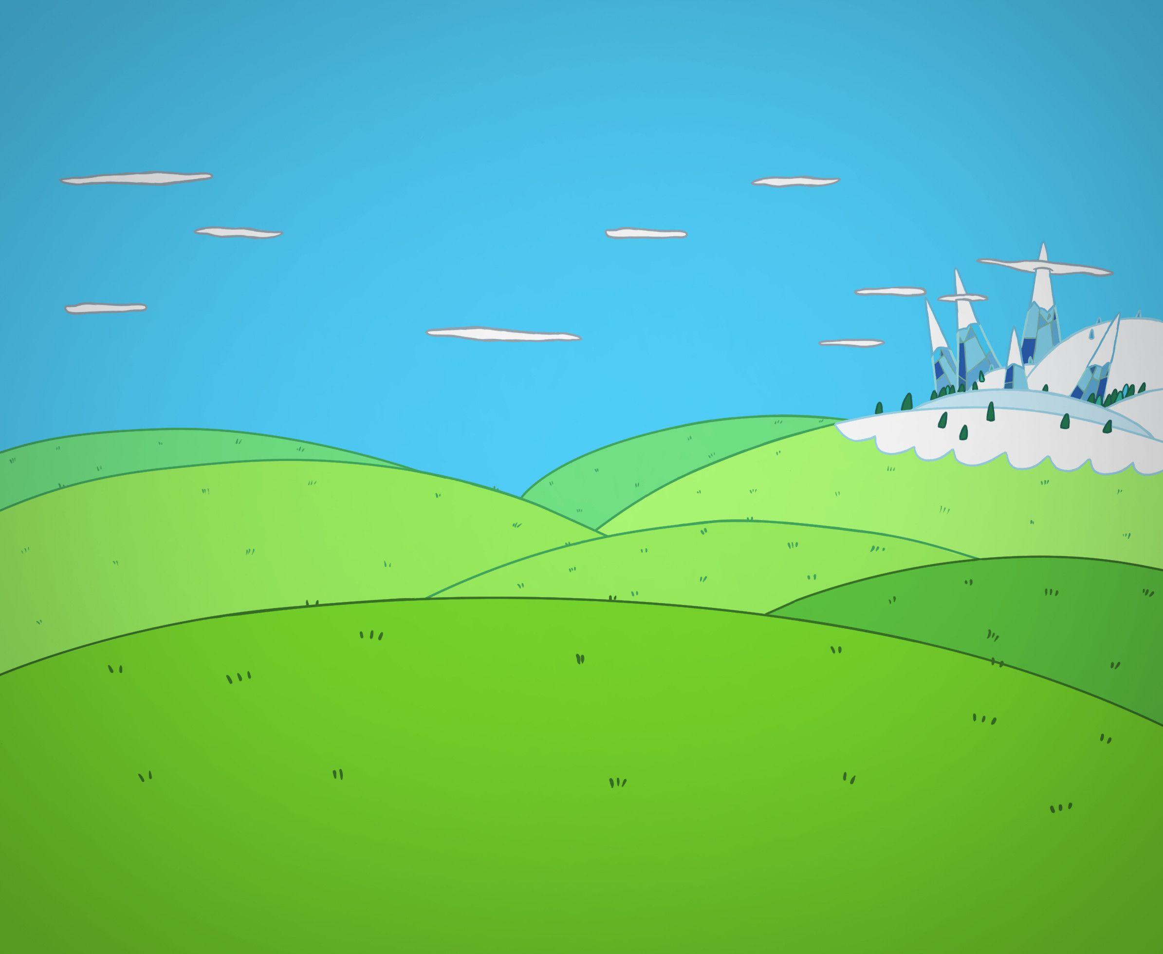 Adventure Time Background By Tex Tin Star