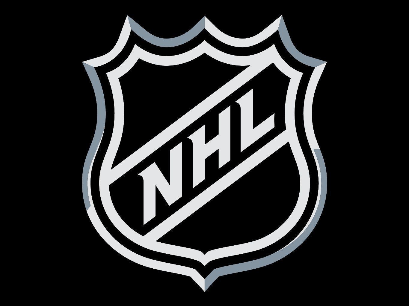 Download wallpaper: NHL logo, wallpaper, download