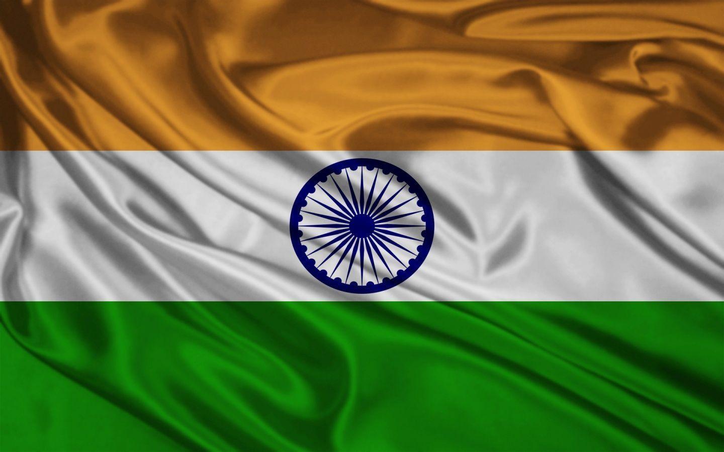 India Flag desktop PC and Mac wallpaper