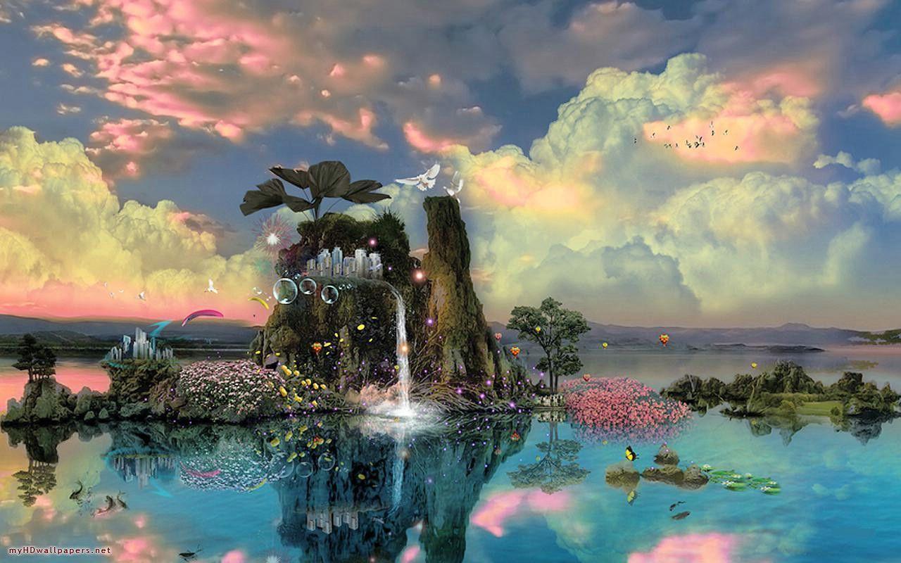 light fantasy nature - Image And Wallpaper free to download