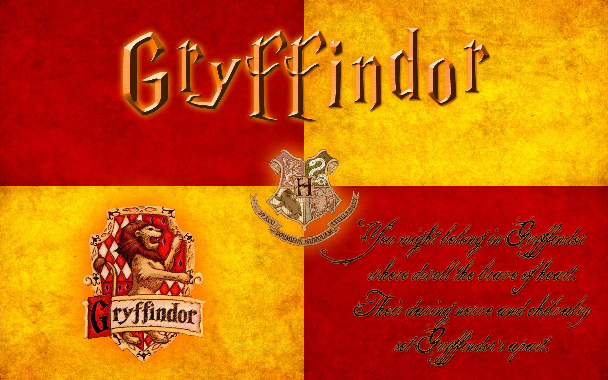 Gryffindor Potter Wallpaper