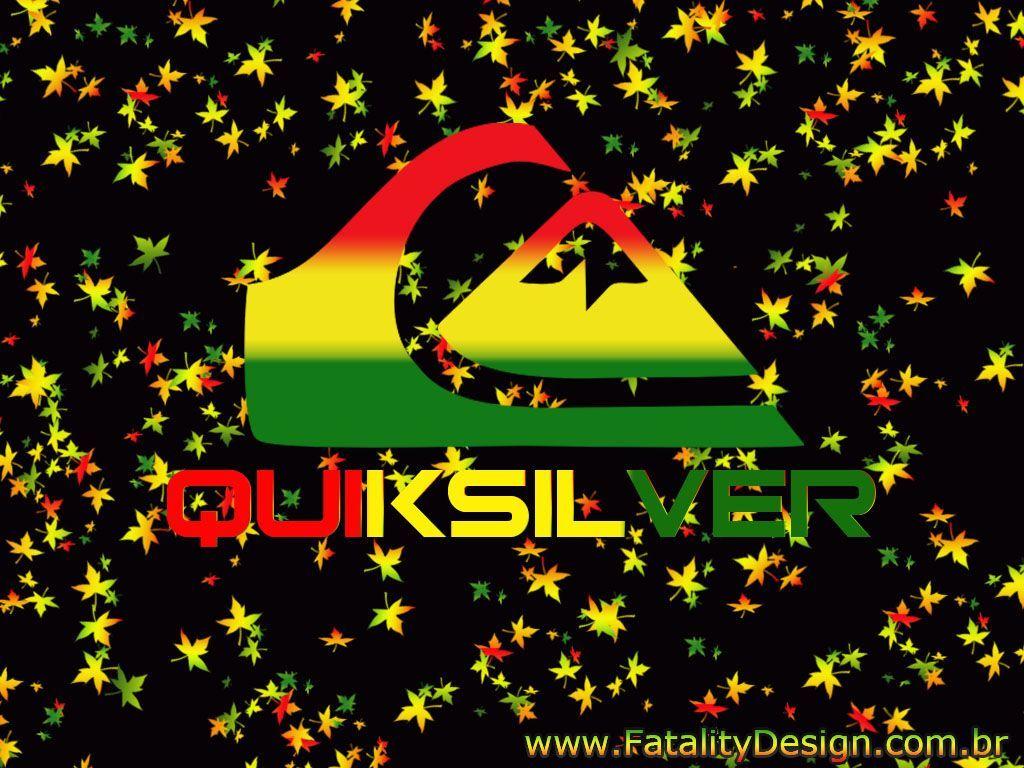 Quiksilver Logo Background Wallpaper