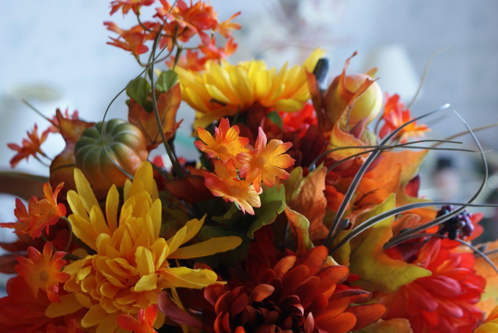 Flowers: Extraordinary Image Of Fall Flowers HD Wallpaper