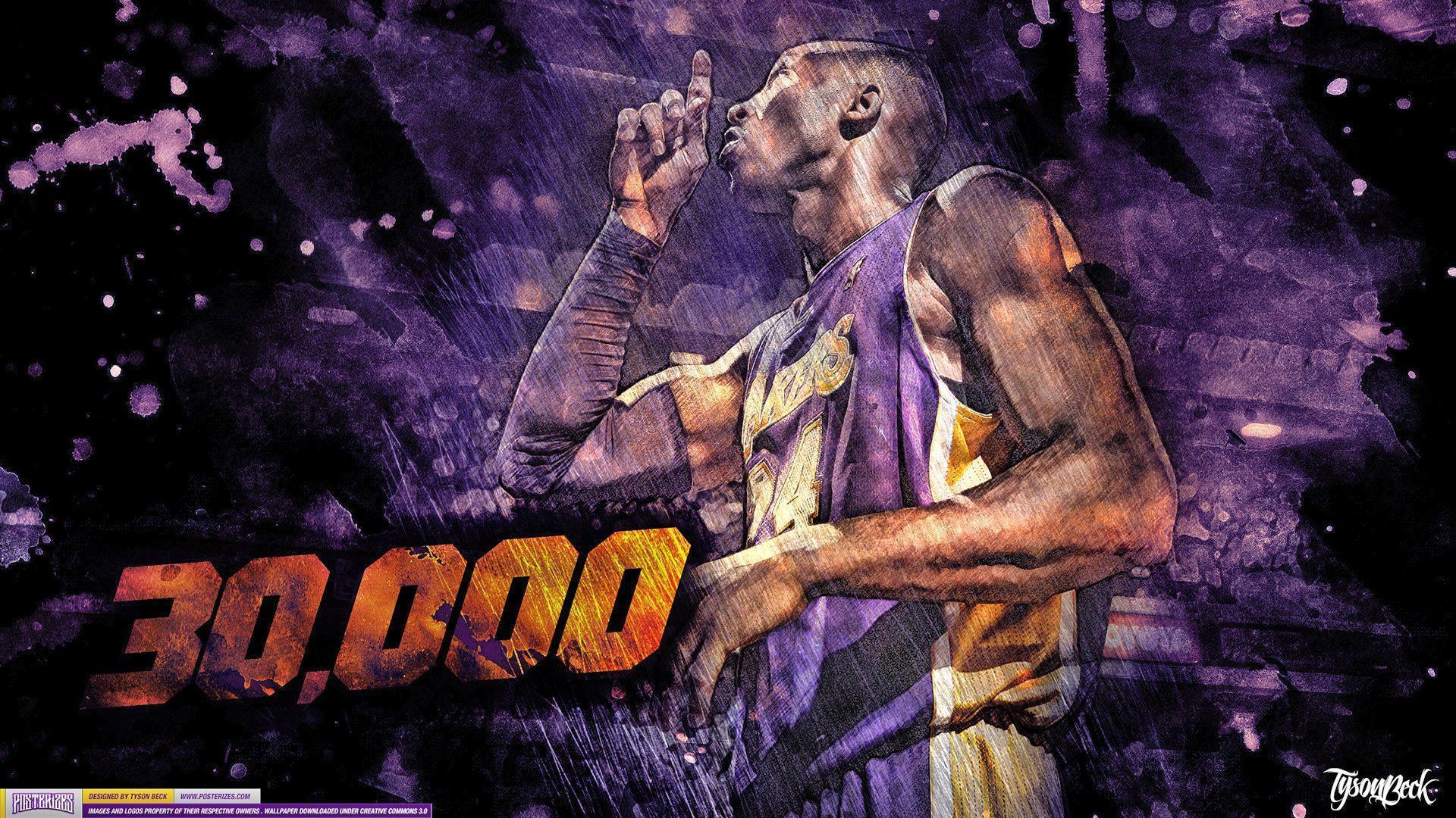 Kobe Bryant - &;000&; (WALLPAPER)