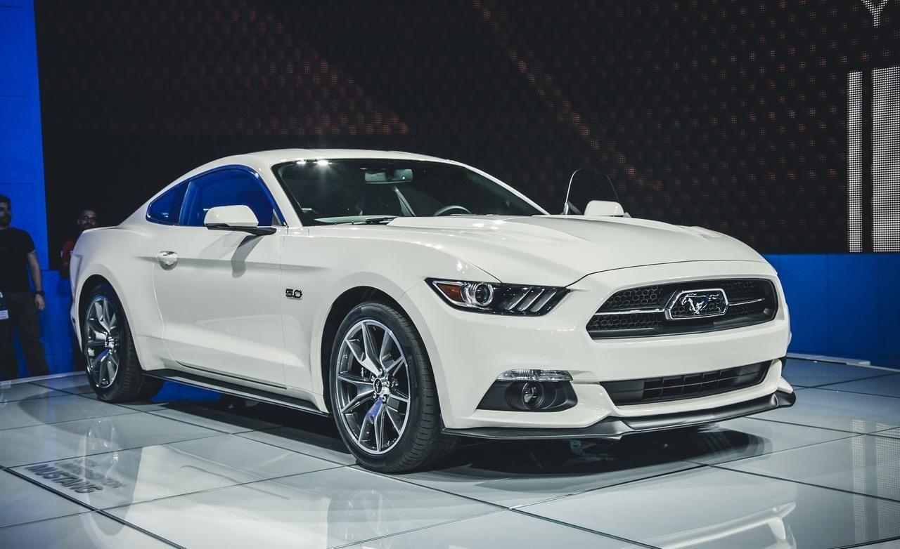 Picture 2015 Ford Mustang GT White Colors HD Image