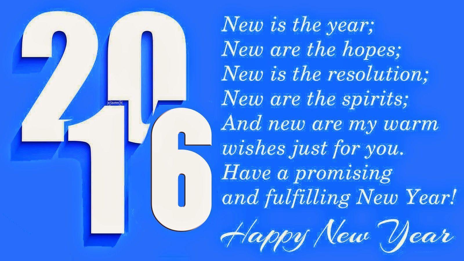 Amazing, Fabulous And Lovely Happy New Year Greetings 2016