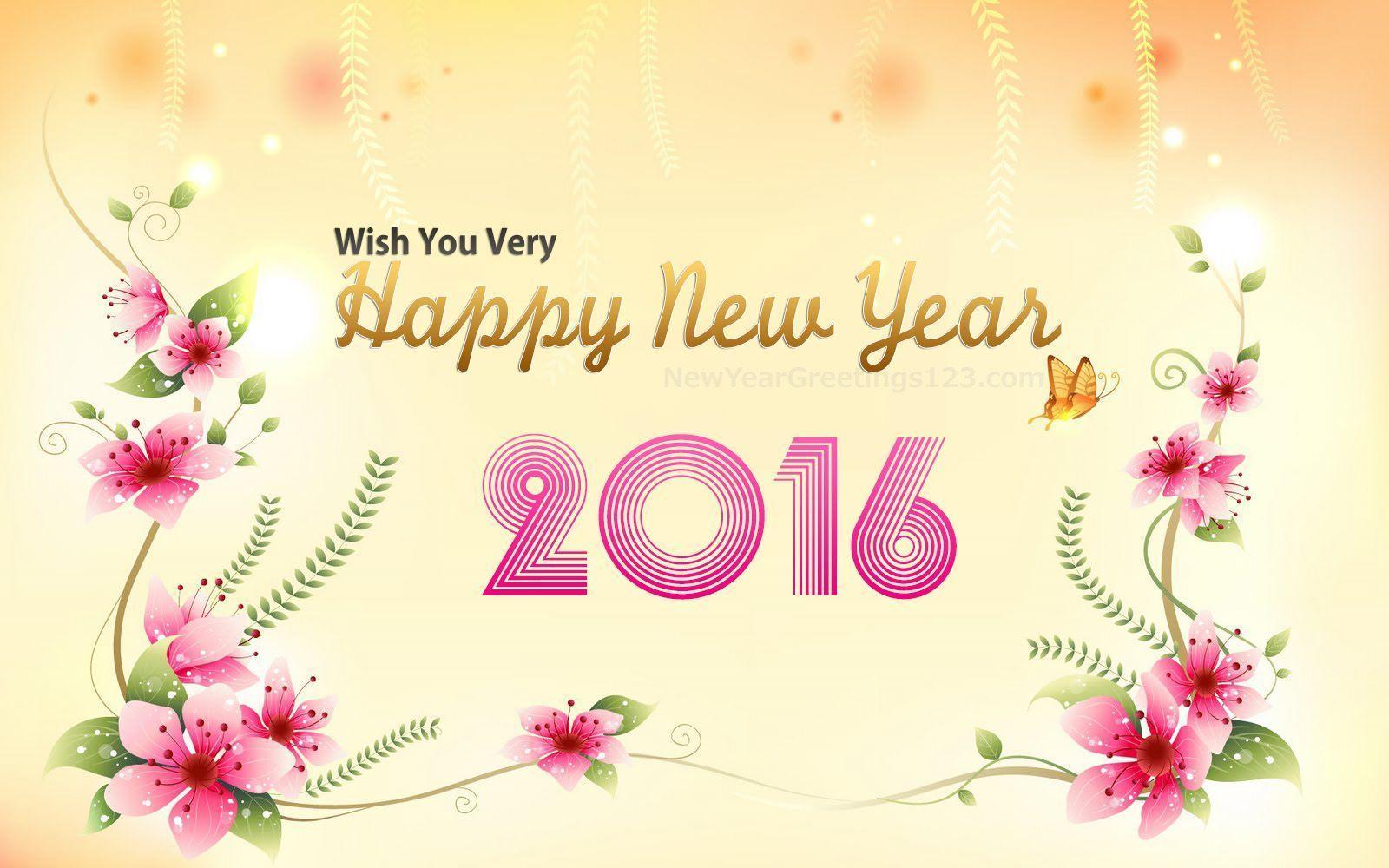Happy New Year Background 2016 2016 Background