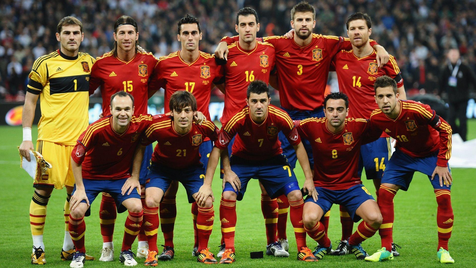 Spain Football Team Best Wallpaper HD Wallpaper
